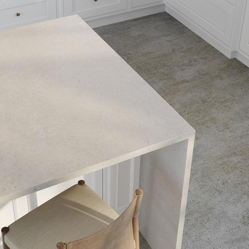 Plan de travail en Quartz Silestone® Motion Grey